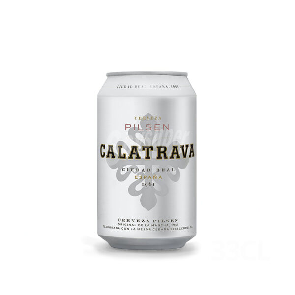 Calatrava beer box of 24 units of 330 ml